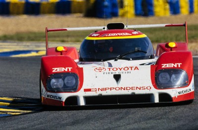 Geoff Lees Jan Lammers Juan Manuel Fangio Toyota Team TOMs Toyota - Old Photo 2