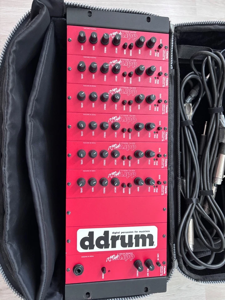 DDRUM plus sound module x 6 cables - Bild 2 von 4