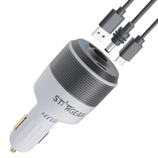 Starlink Mini Car Adapter, 3-in-1 Car Charger for Starlink Mini,12V to 24V DC...