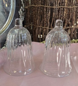 Vtg HOMCO Peg Sconce Votive Candle Holders Clear Glass 