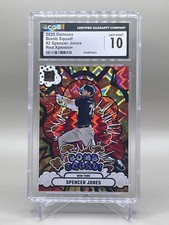 2025 Panini Donruss Bomb Squad Spencer Jones #2 Red Explosion /99! CGC-10 GEM 💎
