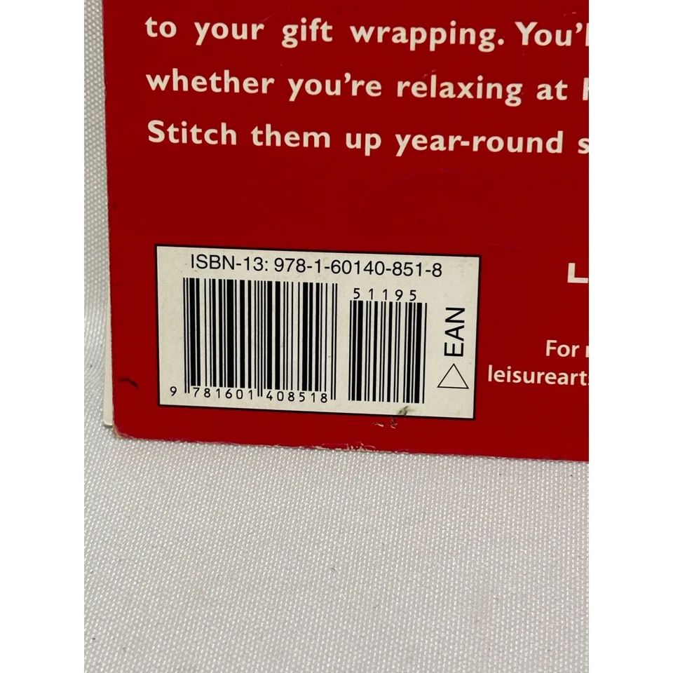 Libro de Adornos Mini Punto de Cruz Artes de Ocio 116 Diseños Festivos Navidad Foto 3 de 4