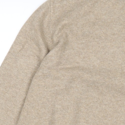 Marks and Spencer Men's Beige Roll Neck Jumper L - Picture 6 of 12