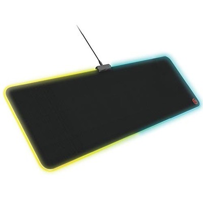 Elecom MP-GL01BK Mauspad Leuchtend 10 Lichtmuster für Gaming Schreibtisch Matte