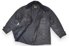 Barbour Sapper Jacket Men's Wax Black England Size L