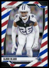DaRon Bland 2024 Panini Prizm Red White and Blue #78 Dallas Cowboys