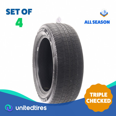 Set of (4) Used 225/60R18 Goodyear Eagle RS-A 99W - 5.5/32