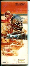 Camel GT Sports Car Racing Media Guide-IMSA-1982-Rick Mears-David Hobbs-FN