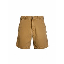 Carhartt Men Relaxed Fit Canvas Work Shorts Brown Size 32 Utility Carpenter