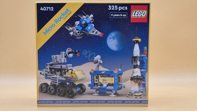 LEGO 40712 Micro Rocket Launchpad Rakete Limited Edition Neu & OVP Versiegelt