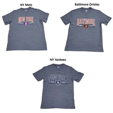 MLB Men's Majestic Crewneck Soft Short Sleeve Graphic T-Shirt