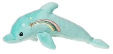 Mary Meyer Dream Seeker Aqua Dolphin Plush Toy, 8"