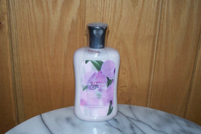 BATH & BODY WORKS ENCHANTED ORCHID BODY LOTION  8 OZ.     NEW