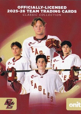 2025-26 Onit Athlete Boston College Mens Hockey Pick A Card - Base & Insert