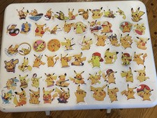 Pokemon Stickers 60 Pack Lot Ultra Bundle Mix Pikachu Stickers Brand New