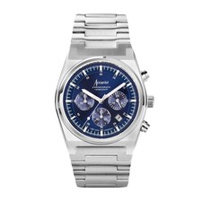 Image of Accurist Origin Men's Chronograph Watch Royal Blue Dial Brand New Model 70001