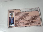 GI JOE 1988 ADMIRAL KEEL-HAUL UNCUT FILE CARD *503
