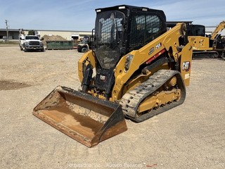 2024 Caterpillar 255 Skid Steer Track Loader Cab High Flow Q/C Bucket bidadoo