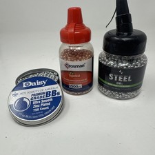 BBs .177 Cal 4.5mm Lot Crosman Copperhead Steel BBs Bottles 4750 Pc