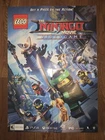 New Sealed Lego Ninjago Movie Poster set Toys 'R Us Exclusive 4 Pieces