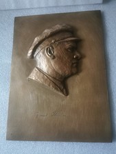Bronce Oder Kupfer Gedenktafel Für Ernst Thalmann