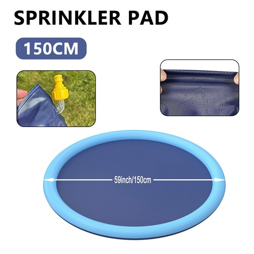 170CM Sprinkler Play Mat Water Toy Dog Pool Beach Splash Pad Game Centre Spray - Picture 14 of 15