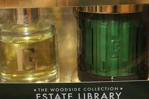 Elton John Estate Library 8oz candle and Reed Diffuser Set by Slatkin + Co - Picture 2 of 9