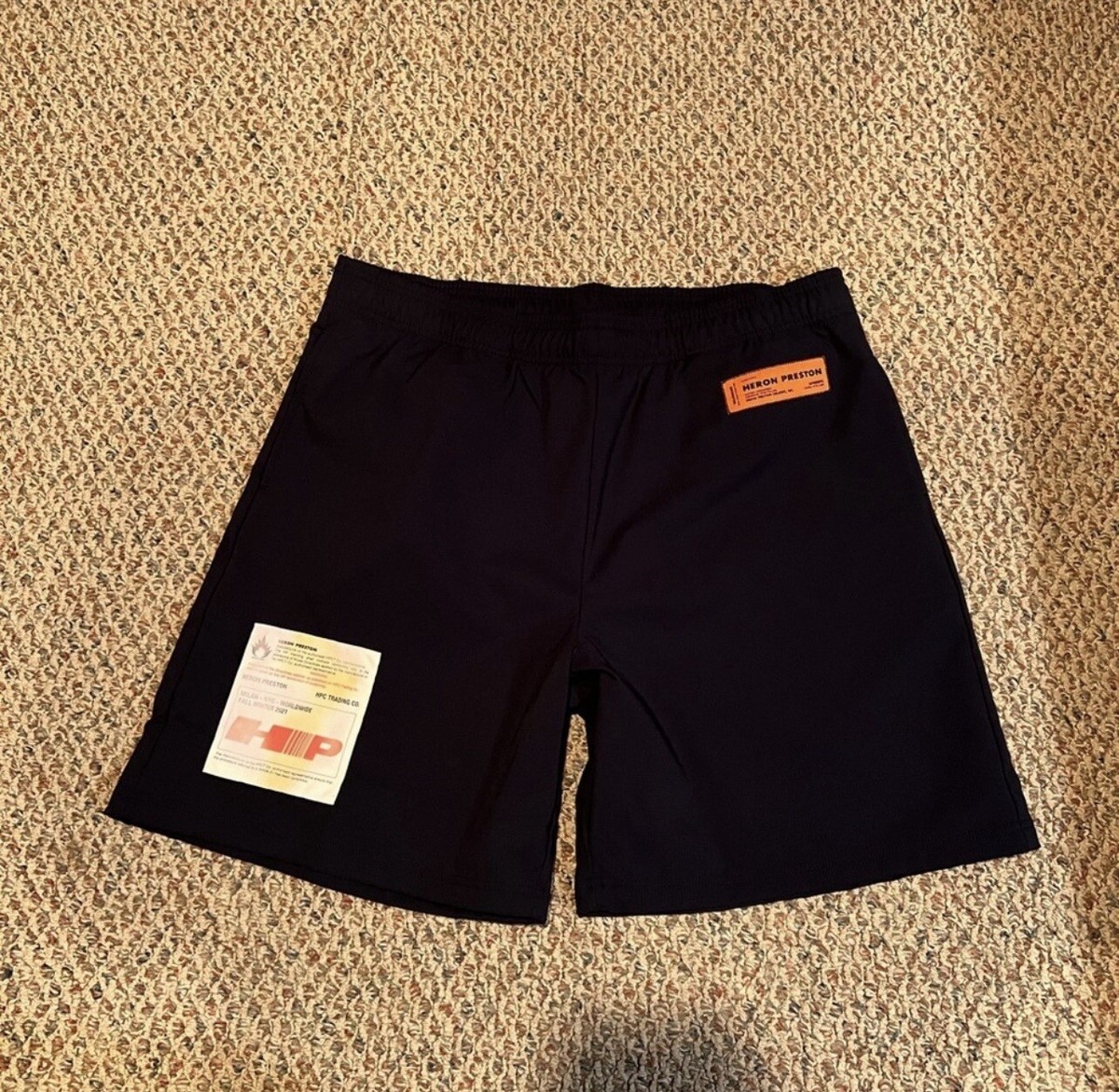 【関税込み】Heron Preston ショートパンツ Heron Preston Active Logo Patch Short Size XL New With Tags