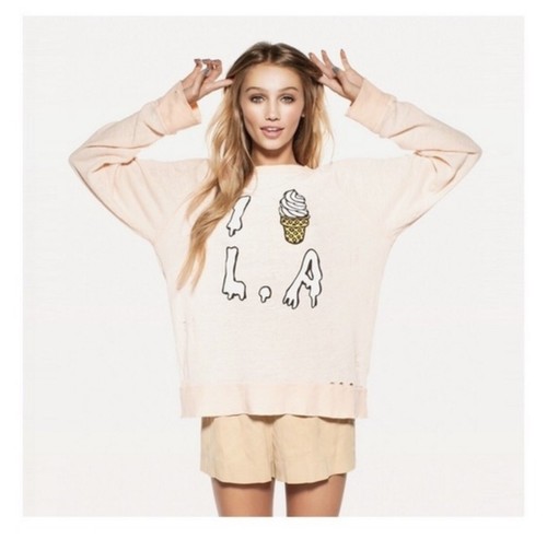 WILDFOX Womens I Love LA Ice Cream 