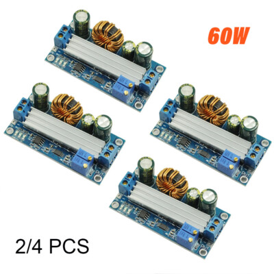2/4pc 60W DC Volt Converter Constant Current Module Adjustable automatic lifting