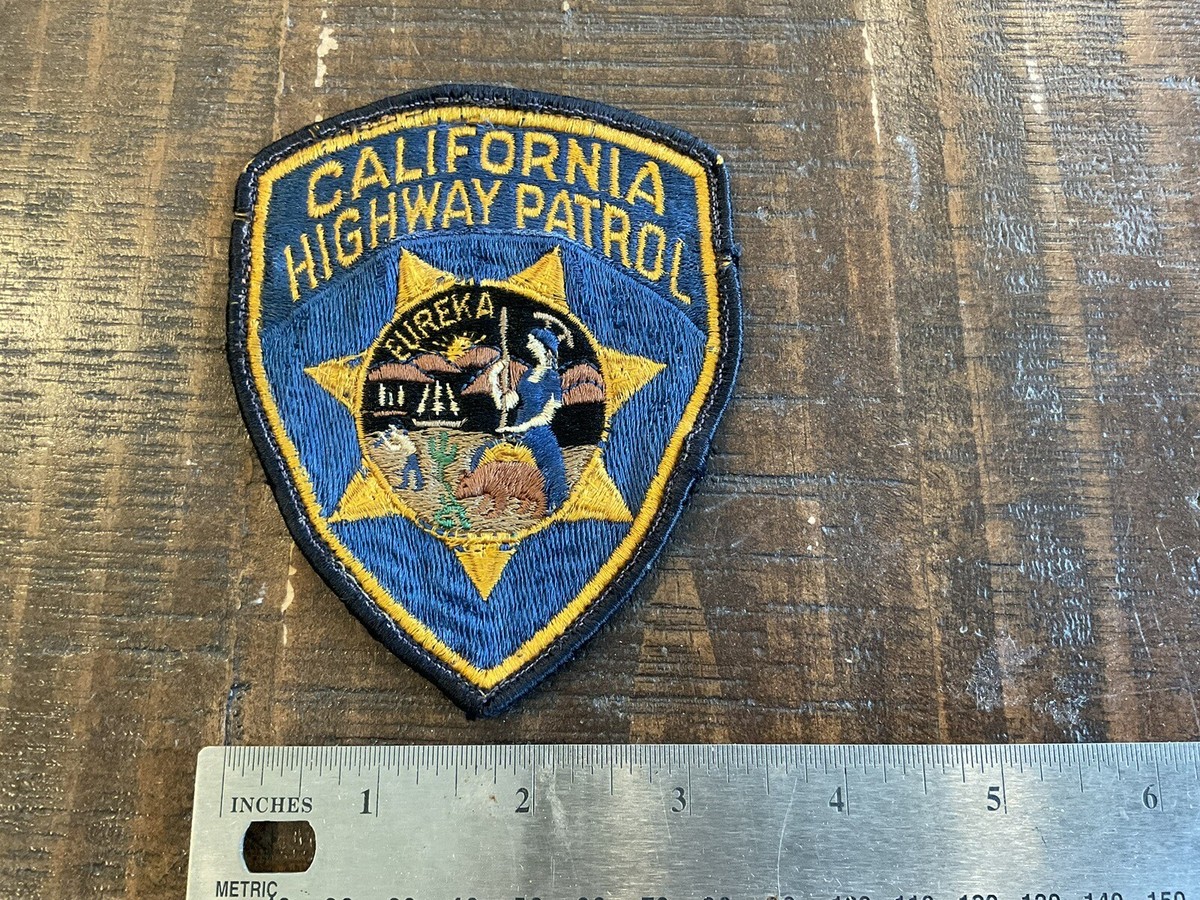 ORIGINAL VINTAGE CHP CALIFORNIA HIGHWAY PATROL POLICE PATCH