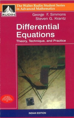 Differential Equations: Theory - Technique and Practice By George Simmons