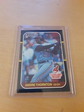 1987 Donruss #279 ANDRE THORNTON Cleveland Indians Baseball Card, 1st Base(MINT)