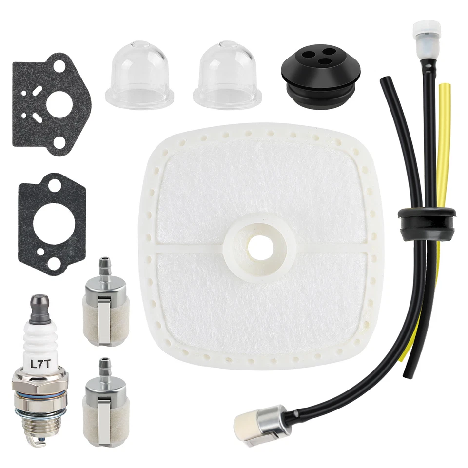 Línea de combustible de filtro de aire de carburador apta para Zama RB-K93 Echo SRM-225 GT-225 PAS-225 Foto 3 de 4