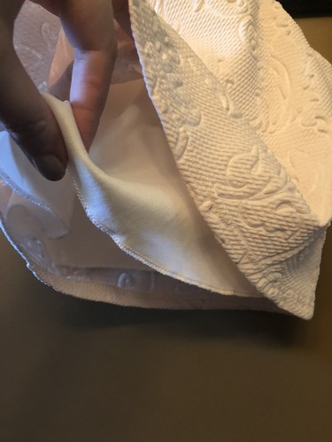 Un Deux Trous Crop Top M Off White Color - Picture 3 of 6