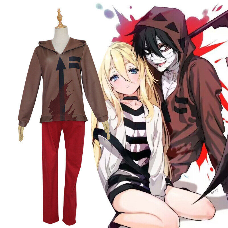 Cosplay Angels of Death Zack Costumes Pants Full Set Halloween Masquerade  Suits