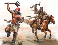 Master Box MB35192 1:35 Indian Wars Series, Bausatz Nr. 2. Tomahawk Charge