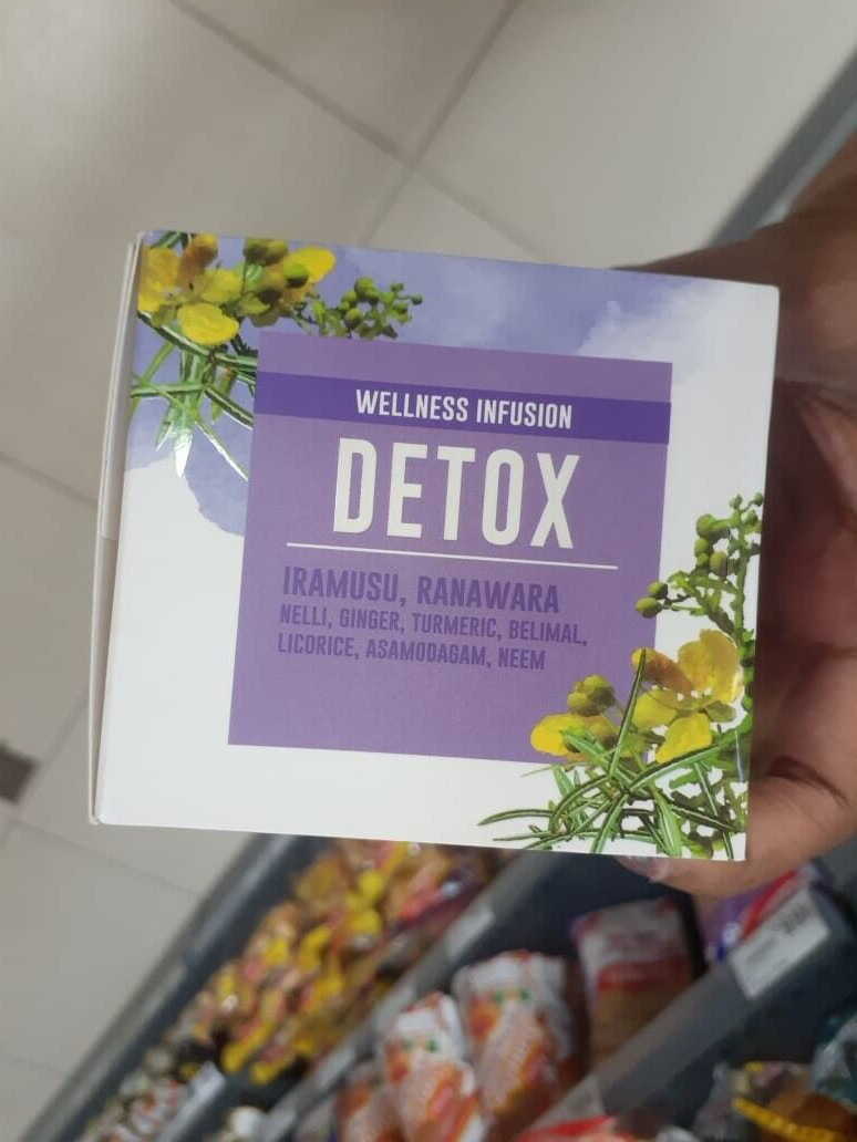 Detox Wellness Infusion Herbal Natural Weight Loss Slimming Fat Burn 20 Tea bags