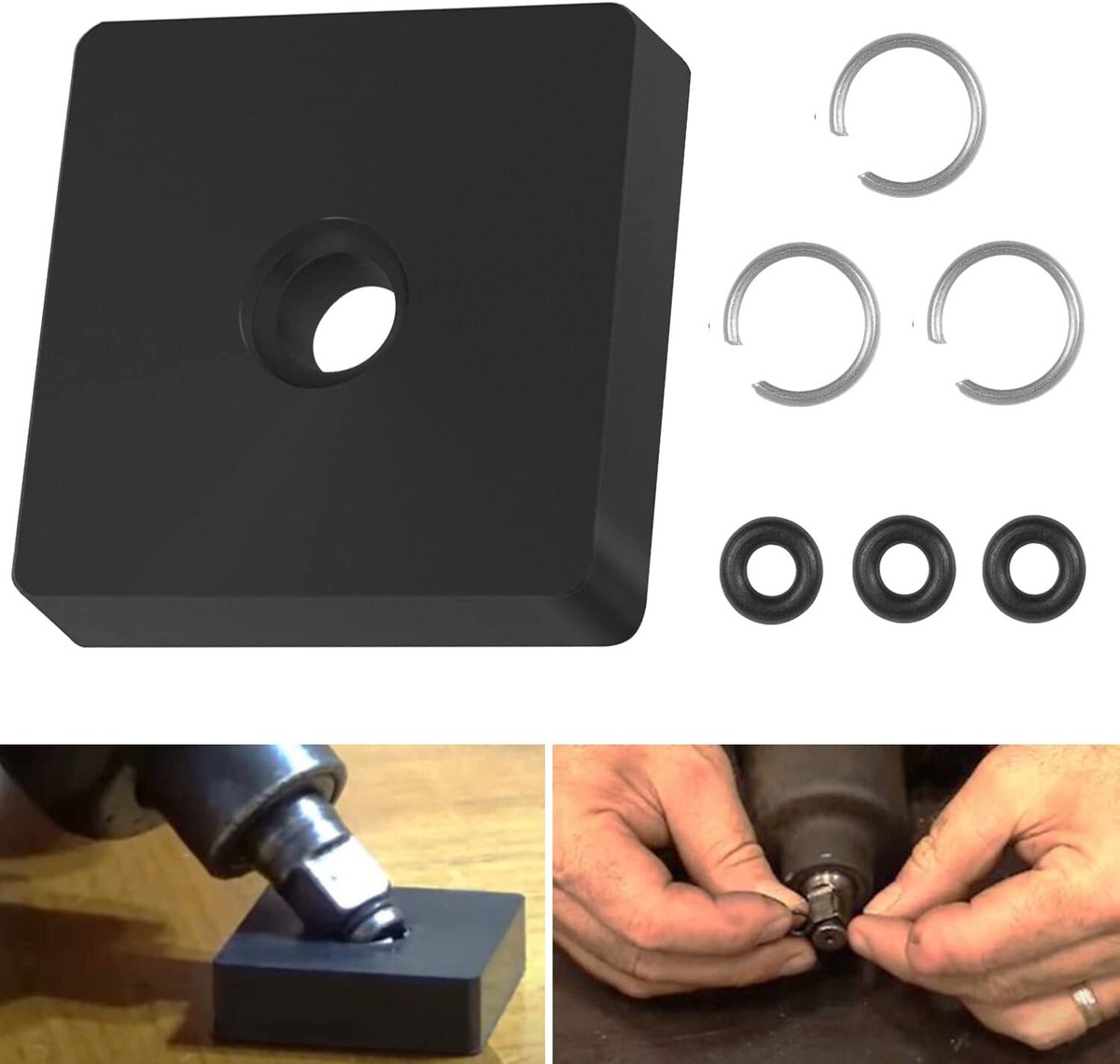 Anelli Seeger Set Di 300 Anelli Di Ritegno Snap Ring Assortimento Per Uso - Foto 9