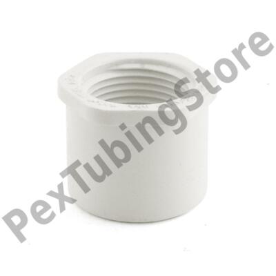1-1/4'' x 1'' PVC (Sch. 40) Spigot x FIP Bushing