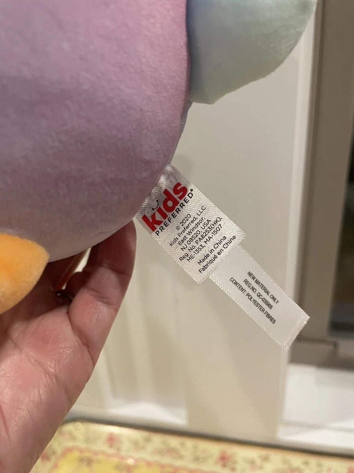 Juguete de peluche en relieve Cuddle Pal preferido para niños pollito multicolor 6" Foto 3 de 4