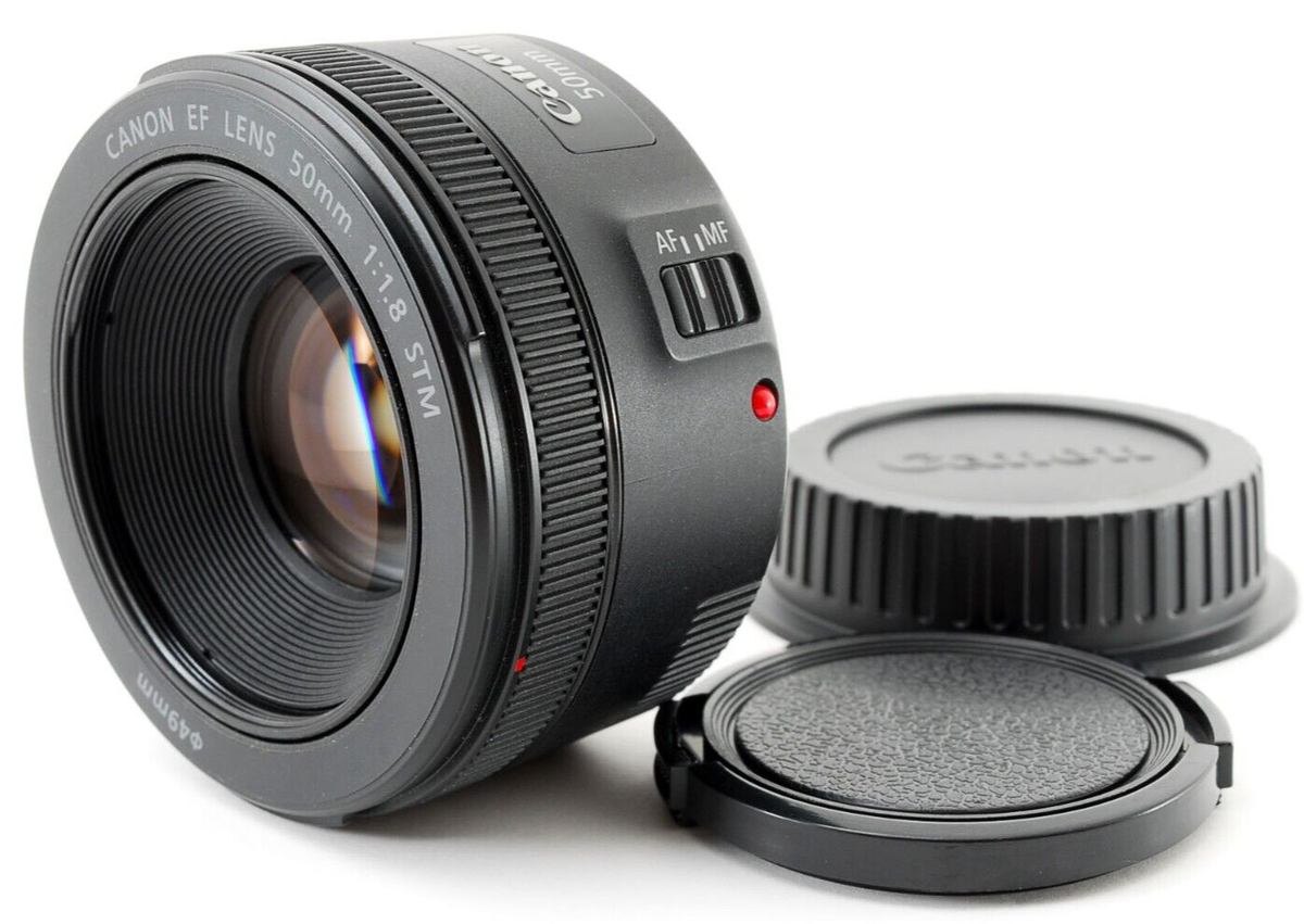 Canon EF 50mm f/1.8 STM Lens [Excellent+++] From Japan [1043