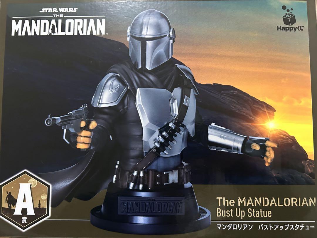 アメコミ The Mandalorian Bust Up Statue Last ver. Star wars Mandalorian Bust Up Statue Last ver. figure 20cm