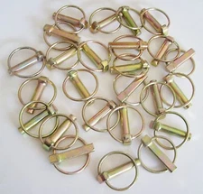 25 GOLIATH INDUSTRIAL 7/16" LYNCH LINCH PIN 3 POINT HITCH CLIPS TRACTOR LP716