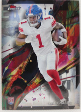 2024 Topps Finest Football - Common #90 Giants - MALIK NABERS