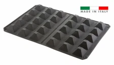 Pyramid -30 Forms, Silicone Mold, Maxiflex, Commercial Grade. Made in Italy