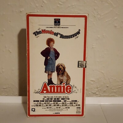 VINTAGE 1985 RELEASE OF 1981 ANNIE SIDE LOADER VHS-COMEDY-MUSICAL-80S