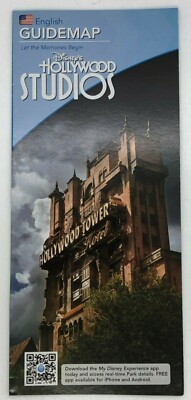 Hollywood Studios Karte - Januar 2015 (Walt Disney World)