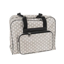 Nähmaschinen Tasche (creme/beige/weiß gepun...