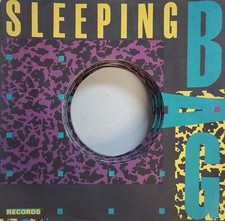 Company Sleeve 45 Sleeping Bag - Black w/ Purple Yellow Teal Graphics 1986-1988 